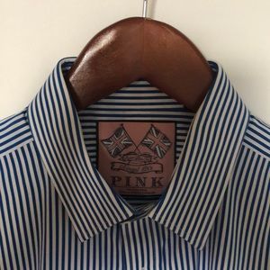 Thomas Pink Slim Fit Dress Shirt